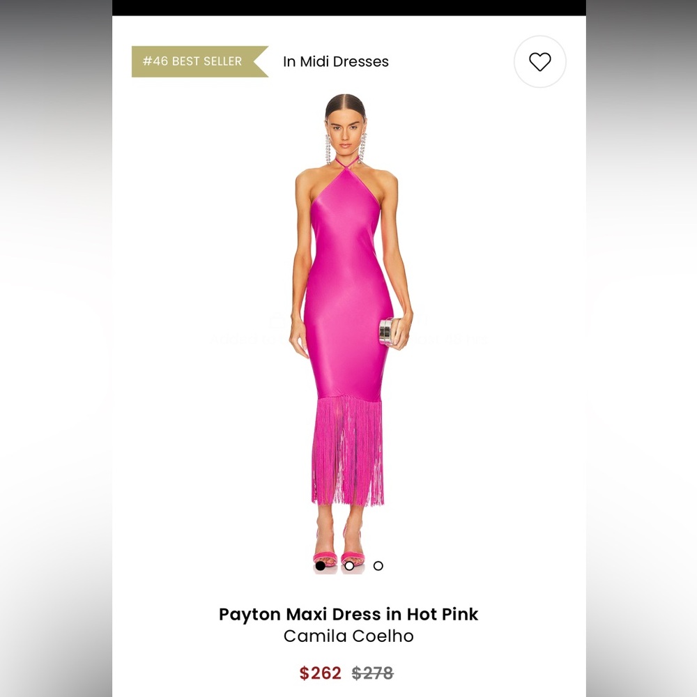 Camila Coelho Pink Dresses